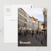 Brüssel Postkarte (Vorne/Hinten)