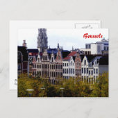 Brüssel Postkarte (Vorne/Hinten)