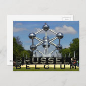 Brüssel Postkarte (Vorne/Hinten)
