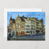 Brüssel Postkarte von Serie Visit... (Vorne/Hinten)