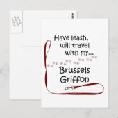 Brüssel Reiseführer Postkarte (Vorne/Hinten)