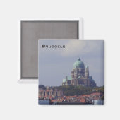 Brüssel - Sacre Coeur Magnet (Vorderseite/Rückseite)