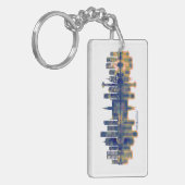 Brüssel Skyline Schlüsselanhänger (Vorderseite links)