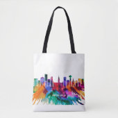 Brüssel Skyline Tasche (Vorderseite)
