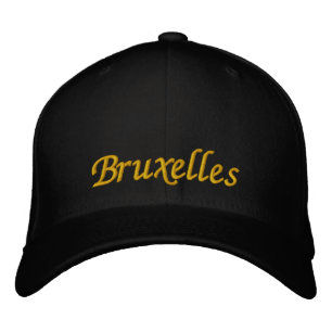 Brüssel-Souvenir Bestickte Kappe