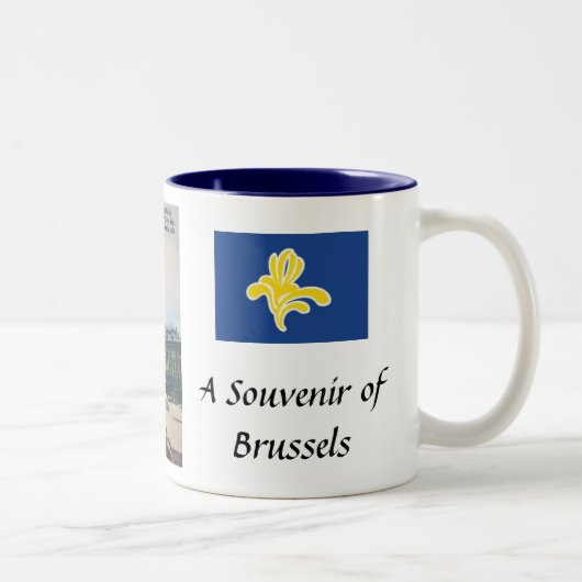 Brüssel Souvenir Tasse (Rechts)