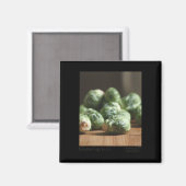 Brussel Sprout Funny Grafisches Weihnachtsgeschenk Magnet (Vorderseite/Rückseite)