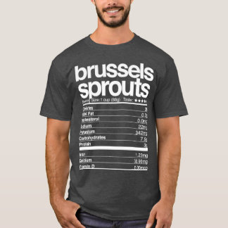 Brüssel Sprouts Erntedank Ernährungsfragen T-Shirt