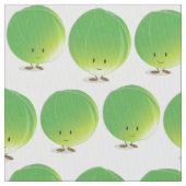 Brüssel Sprouts Gemüse Stoff (Nahaufnahme)