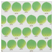 Brüssel Sprouts Gemüse Stoff (Muster)