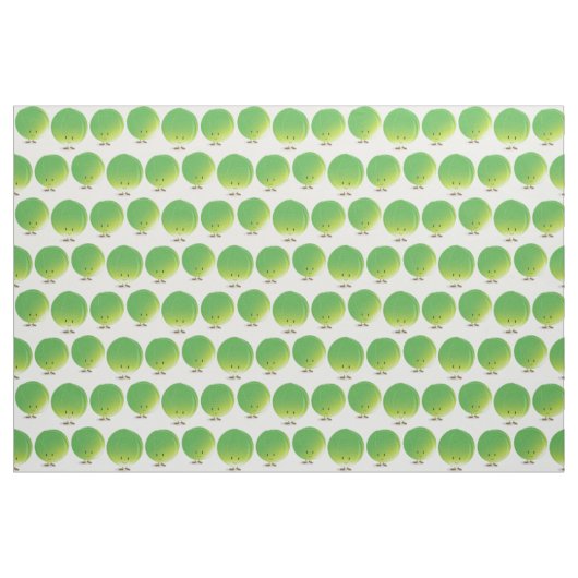 Brüssel Sprouts Gemüse Stoff (Fat Quarter (45,7 x 55,9 cm))