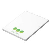 Brüssel Sprouts | Notepad Notizblock (Rotiert)