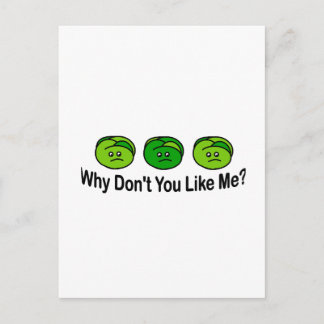 Brussel Sprouts Postkarte