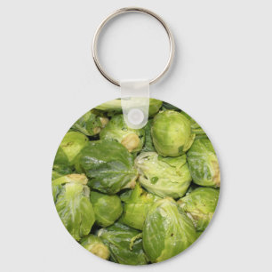 Brussel Sprouts Schlüsselanhänger