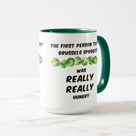 Brüssel Sprouts Tasse (VorderseiteRechts)