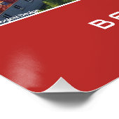 Brüssel Stadium - Belgien - Ecological design Poster (Ecke)