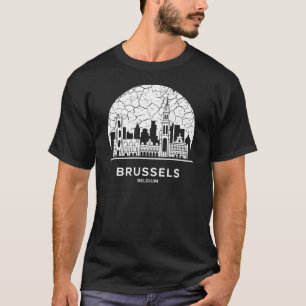 Brüssel Stadt Belgien T-Shirt