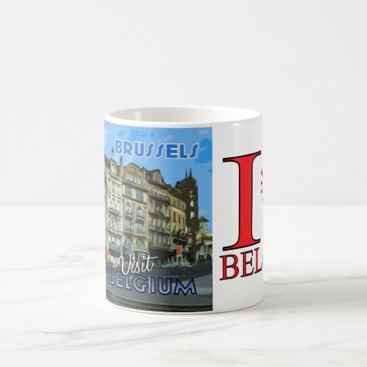 Brüssel Tasse von Serie Visit... (Mittel)