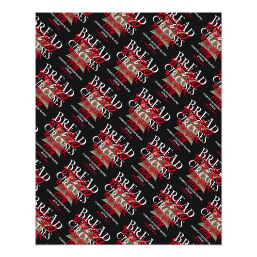 BRÜSSEL UND KREISE BISTRO NEW YORK CITY POSTER (Vorderseite)