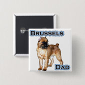 Brüssel Vater 4 Button (Vorne & Hinten)