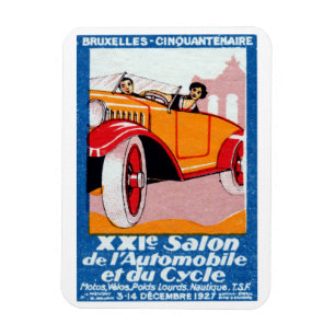 Brüsselautomobilausstellung 1927 magnet