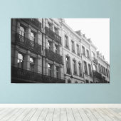 Brüsseler Architektur Leinwanddruck (Insitu (Holzboden))