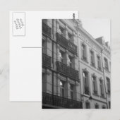 Brüsseler Architektur Postkarte (Vorne/Hinten)