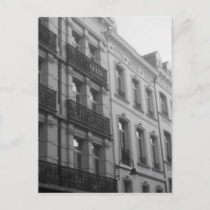 Brüsseler Architektur Postkarte