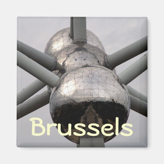 Brüsseler Atomium Magnet (Vorne)