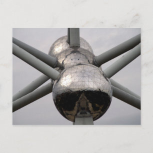 Brüsseler Atomium Postkarte