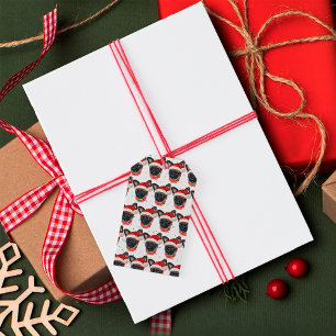 Brüsseler Griffon-Hunderasse Weihnachten Geschenkanhänger