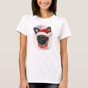 Brüsseler Griffon Weihnachtsgeschenke für Hunde Li T-Shirt