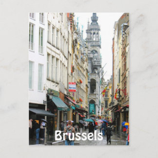 Brüsseler Marktplatz Postkarte