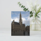 Brüsseler Rathaus Postkarte (Stehend Vorderseite)