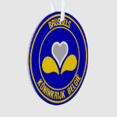 Brüsseler RundEmblem Ornament (Vorderseite)