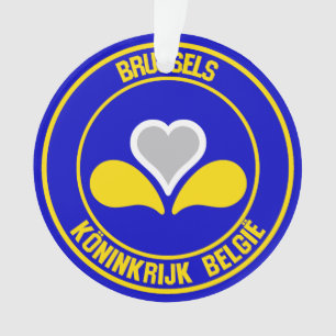 Brüsseler RundEmblem Ornament