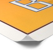 Brüsseler Vintage-Plakat Poster (Ecke)