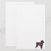 Brussells Griffon BESTE FREUNDIN Briefpapier (Vorne/Hinten)