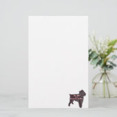 Brussells Griffon BESTE FREUNDIN Briefpapier (Stehend Vorderseite)