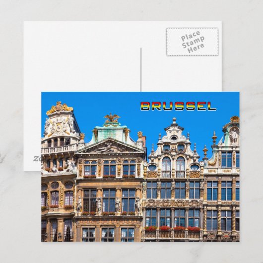 Brussels 02C Postkarte (Vorne/Hinten)