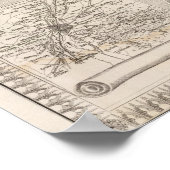 Brussels and Belgium Poster (Ecke)