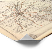 Brussels Bruxelles Poster (Ecke)