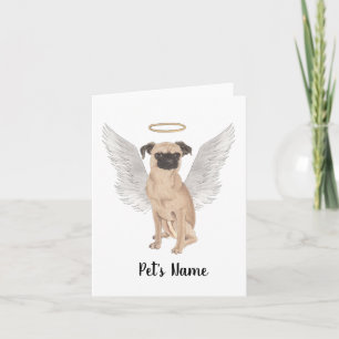 Brussels Griffon Beileid Karte