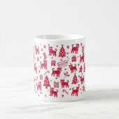 Brussels Griffon Christmas Design Kaffeetasse (Mittel)