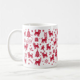 Brussels Griffon Christmas Design Kaffeetasse