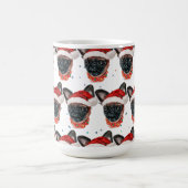 Brussels Griffon Dog Breed Christmas Kaffeetasse (Mittel)