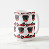 Brussels Griffon Dog Breed Christmas Kaffeetasse (VorderseiteRechts)