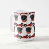 Brussels Griffon Dog Breed Christmas Kaffeetasse (Vorderseite Links)