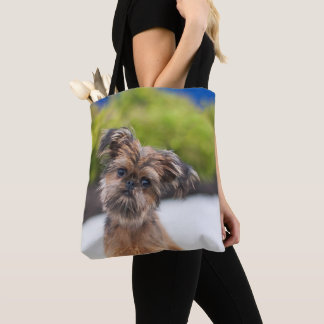 Brussels Griffon Niedlich Puppy Dot Tote Bag Tasche