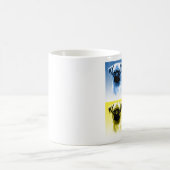 Brussels Griffon Pop Art Kaffeetasse (Mittel)
